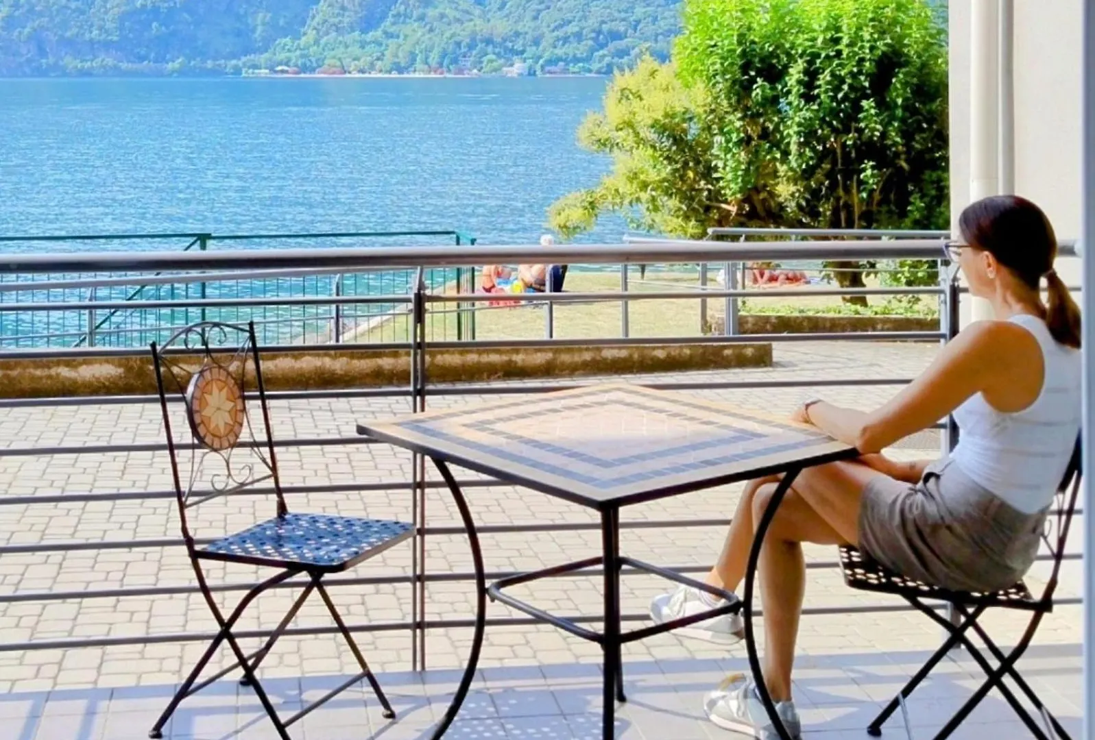 Lake Como Casa La Rosa Abbadia Lariana Apartment